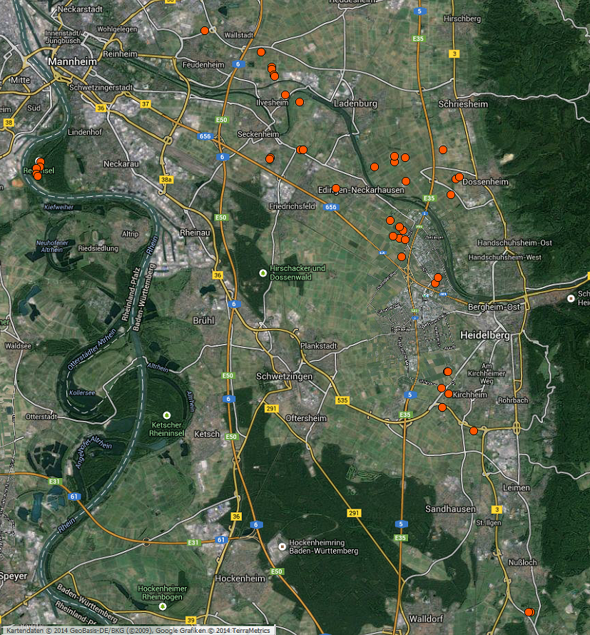 Steinkauzröhren in der Rhein-Neckar-Region